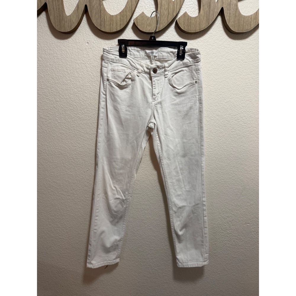 Mango Denim & Tees white Jeans Size 6